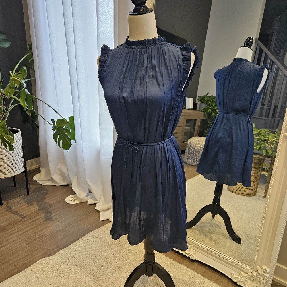 BANANA REPUBLIC blue dress